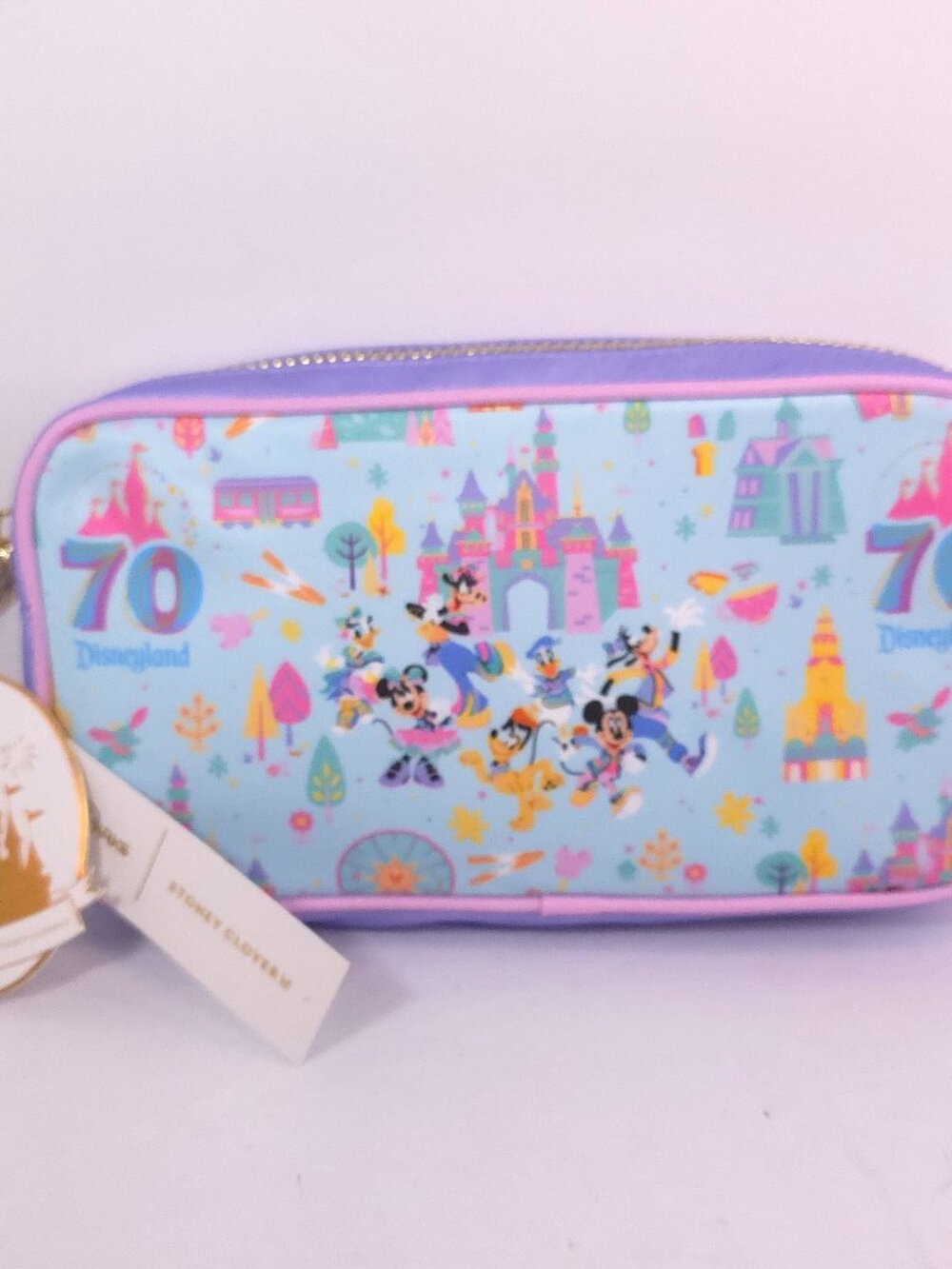 Stoney Clover Disneyland 70th Anniversary Pouch Bag D23